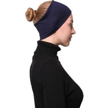 Happy Trend Penye Dikişsiz Tesettür Bandana Bone Spor Saç Bandı