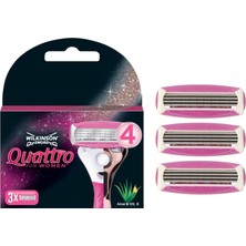 Happy Trend Quattro For Women Tıraş Bıçağı, Kadınlar Için, 3 Adet