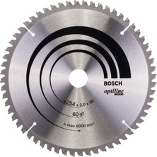 Happy Trend Daire Testere Bıçağı Optiline Wood 254-30 mm Diş Sayısı 60