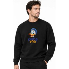Book OrBook Duck You Bl Sweatshirt Erkek (YSW033)