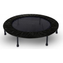 Happy Trend 102 cm 40" Yuvarlak Stabil Çelik Çerçeve 22 cm Yükseklik Çocuk ve Yetişkin Için Taşınabilir Profesyonel Fitness Egzersiz Trampolini