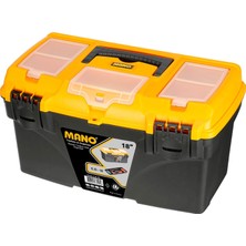 Happy Trend Co/18 Organizerli Klasik Takım Çantası, Polipropilen, Siyah/sarı, 18 ''