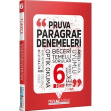 TeknoKapsül Pruva Akademi 6. Sınıf Paragraf Deneme