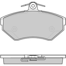 Vw Golf 1997-2005 Fren Balata Ön 1hm 698 151A Nextpart