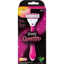 Happy Trend Quattro For Women Kadın Tıraş Makinesi, 1 Bıçaklı, 1 Adet