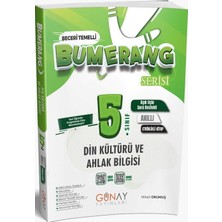 TeknoKapsül Günay Yayınları 5. Sınıf Din Kültürü ve Ahlak Bilgisi Bumerang Etkinlikli Akıllı Defter Kitap