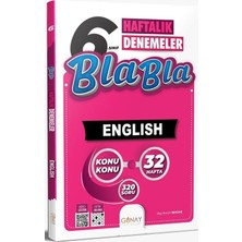 TeknoKapsül Günay Yayınları 6. Sınıf Ingilizce Bla Bla Haftalık Denemeler