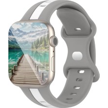 Str Store Kordon Dual Renkli Kopma Karşıtı Kordon Spor Rahatsız Etmeyen Watch Ultra 2/1 9 8 Se 7 6 5 4 3 2 1 ile Uyumlu Kordon