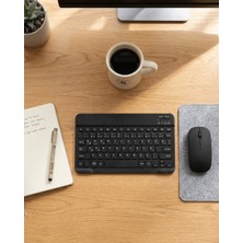 Str Store Kablosuz Klavye ve Mouse Kombosu Bluetooth Uyumlu Sessiz Set