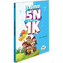 TeknoKapsül Öğretmen Evde Yayınları 3. Sınıf 5N1K Okuma Anlama Kitabı