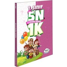TeknoKapsül Öğretmen Evde Yayınları 5N1K 1. Sınıf Okuma Anlama Kitabı