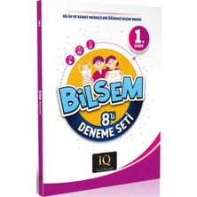TeknoKapsül Iq Yayınları 1. Sınıf Bilsem 8 Li Deneme Seti