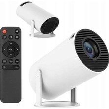 Str Store Sinema Projektörü Android HDMI USB Wifi Ses Çıkışlı Ayaklı Projeksiyon Taşınabilir