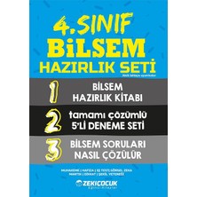 TeknoKapsül Zeki Çocuk 4. Sınıf Bilsem Hazırlık Seti