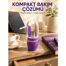 Str Store Mor Tırnak Bakım Seti Cımbız Makas Törpü ve Tırnak Makası