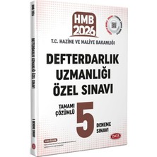TeknoKapsül Data Yayınları 2026 Gys Defterdarlık Uzmanlığı Çözümlü 5 Deneme