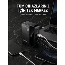 Str Store 4 Portlu Gan Masaüstü Hızlı Şarj Istasyonu
