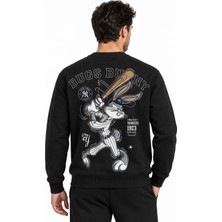 Book OrBook Bugs Bunny Baseball Bl Sweatshirt Erkek (YSW380)