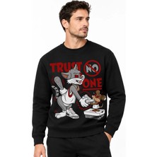 Book OrBook Tom Jerry Trust One Bl Sweatshirt Erkek (YSW378)