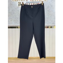 Sentez SZ-5603-S Siyah Renk Milano Boru Paça Pantolon