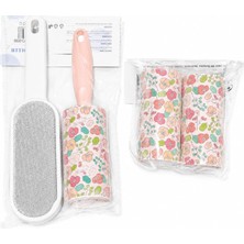 Str Store Dordoi Tüy Toplama Rulosu ve Tüy Temizleme Fırçası Seti – 2 Yedek 10CM 60 Sarım Rulo Dahil (Karma Renk)