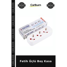 Carlburn Özel Üretim Düzenleyici Dekoratif Çok Amaçlı Kutu Fetih Üçlü Boş Kasa