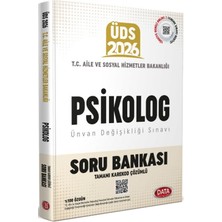 TeknoKapsül Data Yayınları 2026 Üds Aile ve Sosyal Hizmetler Bakanlığı Psikolog Soru Bankası