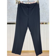 Sentez SZ-5606-S Siyah Renk Narina Büyük Beden Pantolon