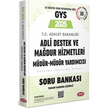 TeknoKapsül Data Yayınları Gys Adalet Bakanlığı Adli Destek ve Mağdur Hizmetleri Müdür ve Yardımcısı Soru Bankası