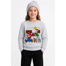 Book OrBook Süper Mario Bricks Eşofman Takımı Kız Çocuk (CET130)