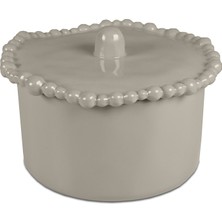 Baci Milano Joke Table Kitchen Melamin Bisküvi Kavanozu 14 cm x 21 cm Kahverengi