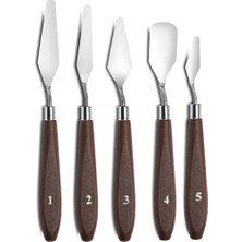 Str Store Metal Spatula Seti 5 Li Fırça GNSRKFAZ2993