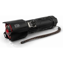 Str Store BD-2406 30W Tg LED Alüminyum Alaşımlı Zoomlu Type-C Dijital Göstergeli Şarjlı El Feneri