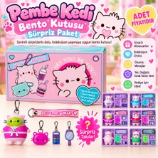 Str Store Pembe Kedi Bento Kutusu Sürpriz Paket (Adet Fiyatıdır)
