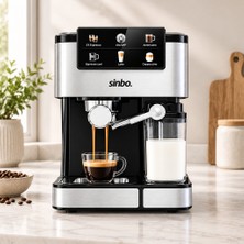 Str Store Espresso Kahve Makinesi 6 Programlı, 1.5l Su & 500ML Süt Hazneli