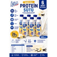 İçim Fit Vanilya 400ML x 6 Adet