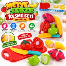 Str Store ENF-39236 Meyve Sebze Kesme Seti Oyuncak