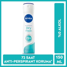 Str Store Kadın Sprey Deodorant Dry Fresh 150 Ml, 72 Saat Anti-Perspirant Koruma, Alkolsüz