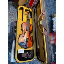 Carlovy Vla8  3/4 Keman Tam Set, Yay,yastık,yedek Takım Tel