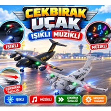 Str Store KZL-H180 Cekbırak Ucak Isıklı Muzıklı 72 (Adet Fiyatıdır)