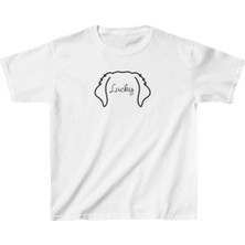 Tarz Yeri Unisex Çocuk Baskılı T-Shirt - Beyaz