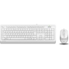 A4Tech A4 Tech Kablolu Set Beyaz (F1010-B)