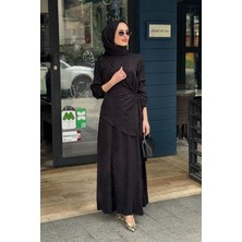 Al-Marwah Almarwah Elbise 905008 Siyah
