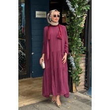 Moor Silka Elbise 26S9002 Mürdüm
