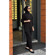 Moor Nolia Pantolonlu Takım 26W4118 Siyah