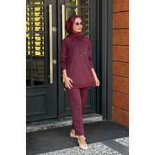 Scl Pantolonlu Takım 10002622311007T Bordo