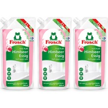 Frosch Ahududu Sirkeli Kireç Çözücü Yüzey Temizleyici Yedek 3 × 950 ml (2850 Ml)