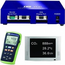 Tes-Vt‑01 Dönüştürücü Görüntüleme Modülü (RS‑232→VGA)
