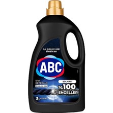 Abc Sıvı Çamaşır Deterjanı 3 Lt Siyah (1 Adet)