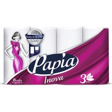 Papia 8 Li Inova Kağıt Havlu (1 Paket)